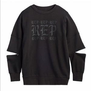Taylor Swift Reputation zip sleeve top